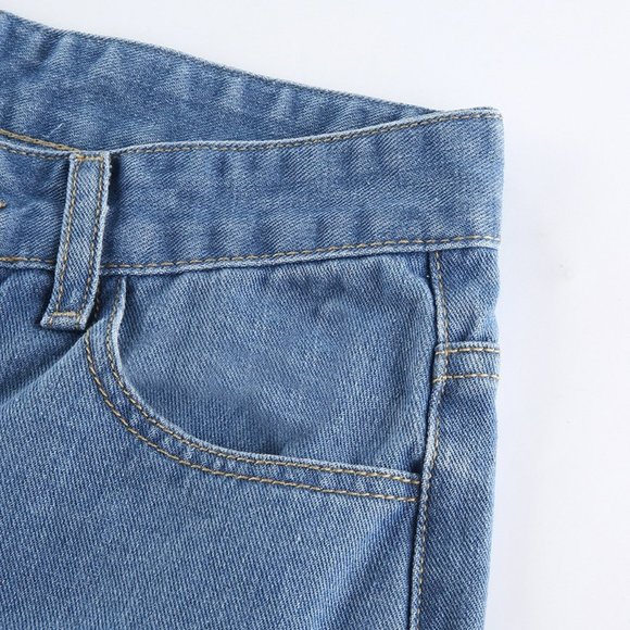 Distressed Jeans Stretch Skinny Jeans - Picture 8 of 12